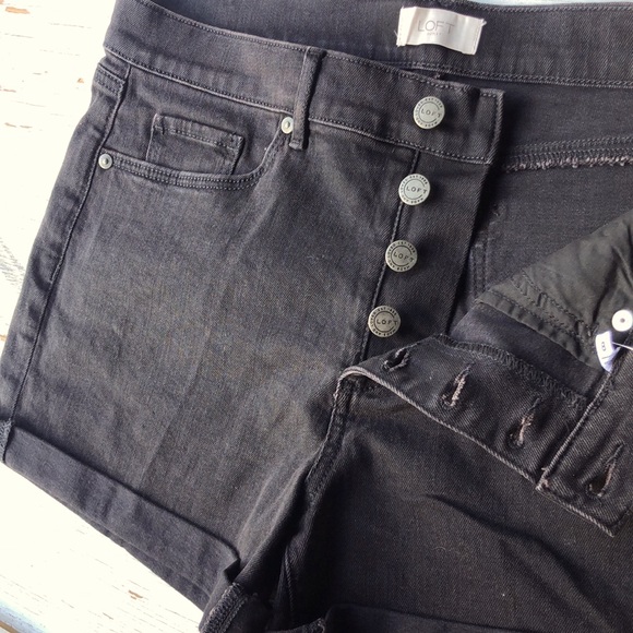 Loft Denim Roll shorts - Picture 3 of 5